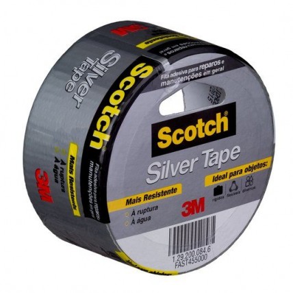 Fita Silver Tape 3M 45mm x 5m CZ	